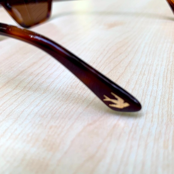 ALEXANDER MCQUEEN designer sunglasses Havana tortoiseshell frames NEW with case - Picture 5 of 7